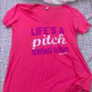 Pink Ripken baseball t shirt